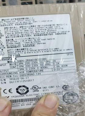 [德峰]伺服5系2驱动器WSGDV-R8A01A00200安川400