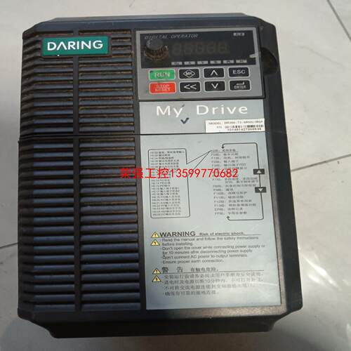 【荣强工控】变频器dy300-t3-5r5/7r5p成色型号样式如图有需