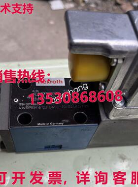 原装供应REXROTH 4WRPEH6C3B40L-20/G24K0/F1M 0811404634电磁伺