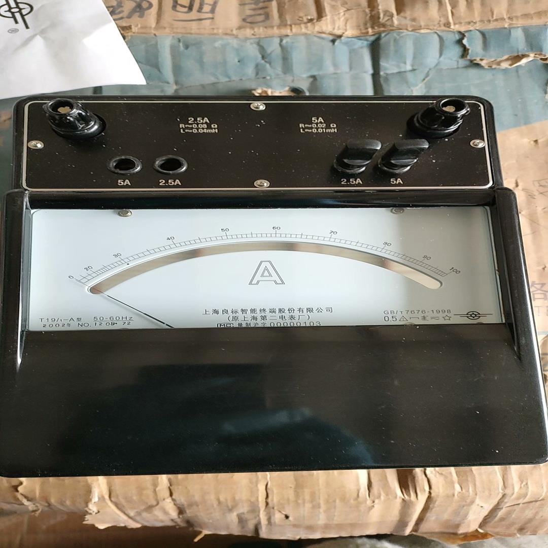 议~T19/1-A型安培表伏特表