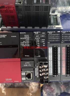 【荣强工控】三菱R系列模块CPU R35B R61P R04CPU RJ