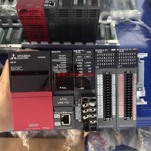 【荣强工控】三菱R系列模块CPU R35B R61P R04CPU RJ
