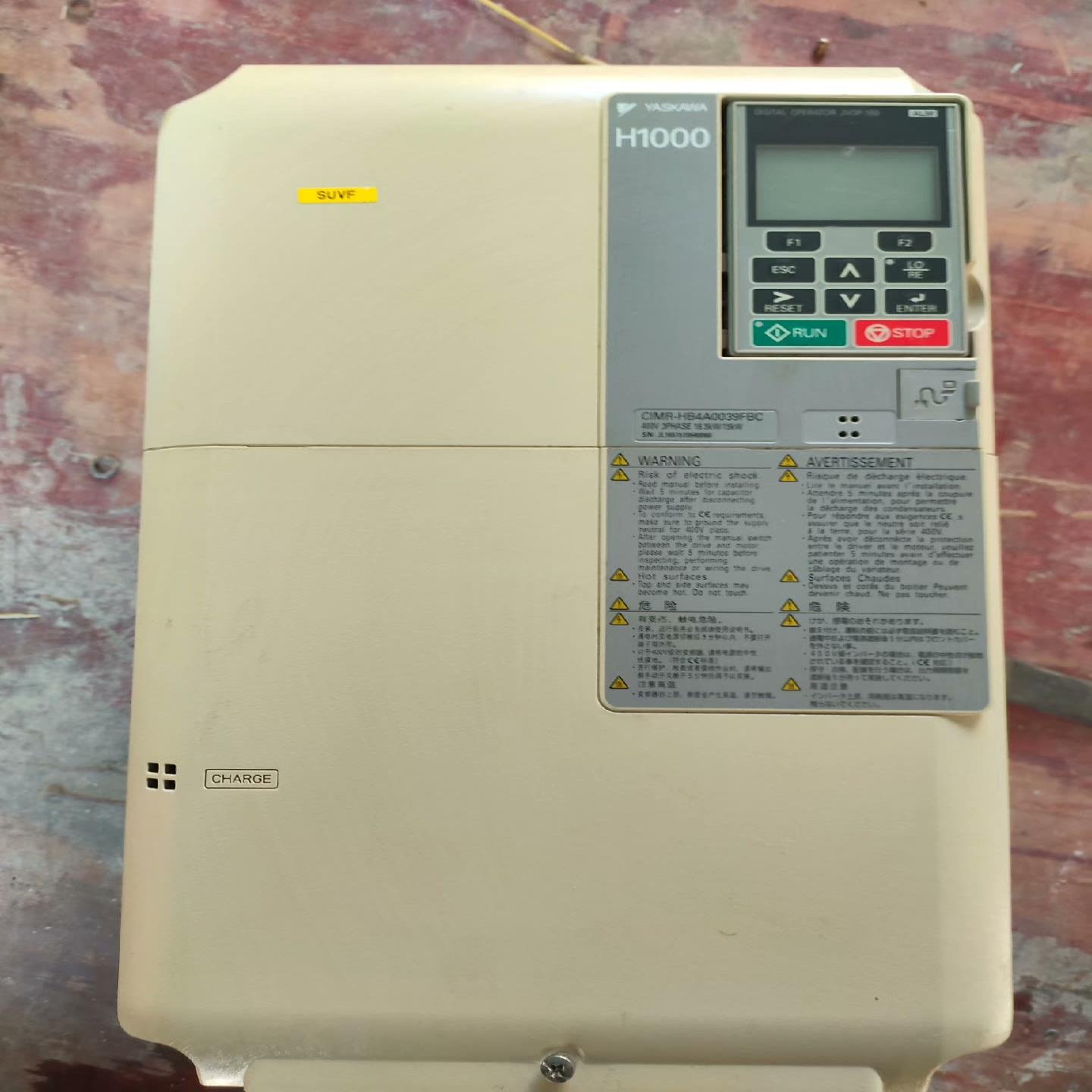 安川变频器CIMR-HB4A0039FBC