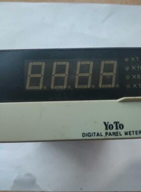 中山北崎YOTO数显转速/频率/线速表DP4-FT1 配传感