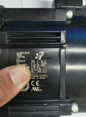 安川电机 SGM7G-09AFC6C     850W带刹车