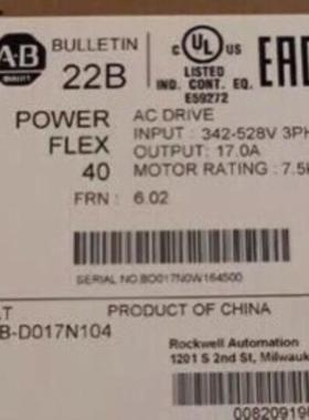 22B-D017N104 AB 变频器议价