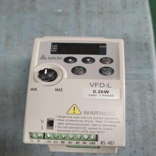 200W 台达变频器VFD002L21A 成色新