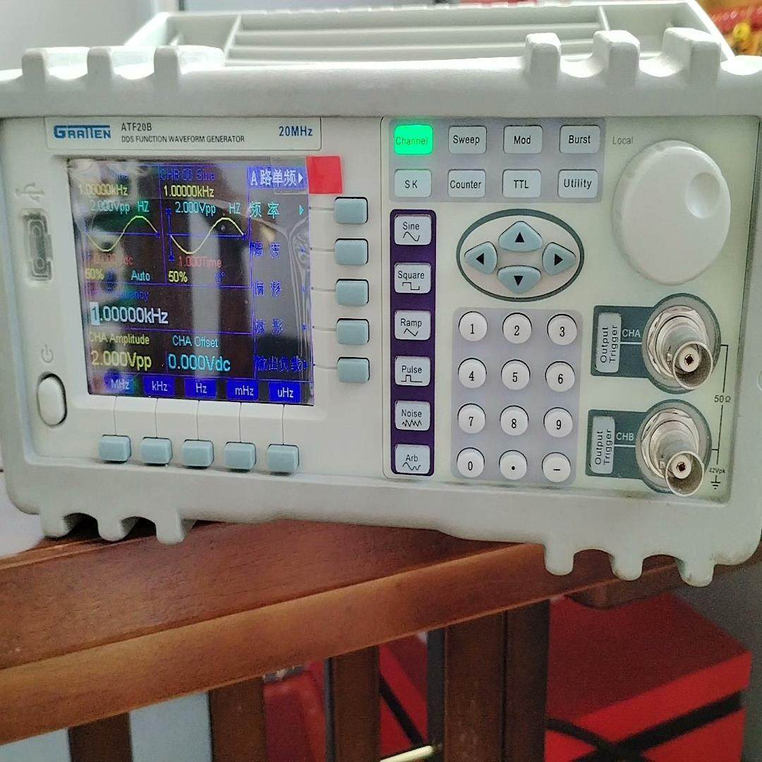 （设备配件）GRRTTEN ATF20B 数字函数信号发生器，20MHz