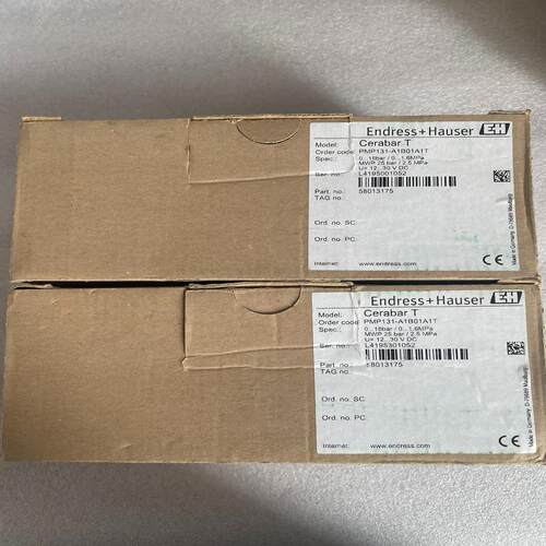 [德峰]E+H恩德斯豪斯压力变送器PMP131-A1B01A1T