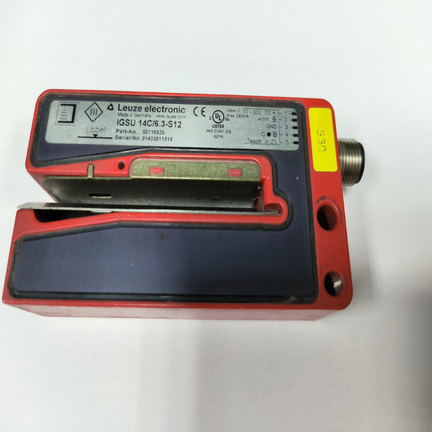 劳易测leuze超声波传感器IGSU 14C/6.3-S12