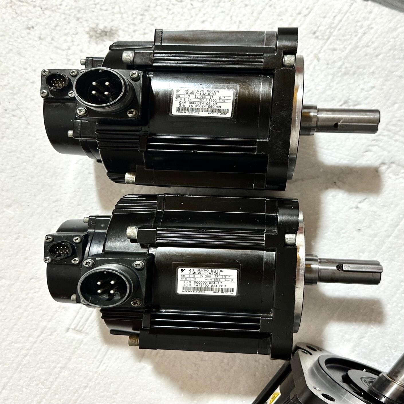 安川值电机SGMGV-13A3C61，成色新，单台