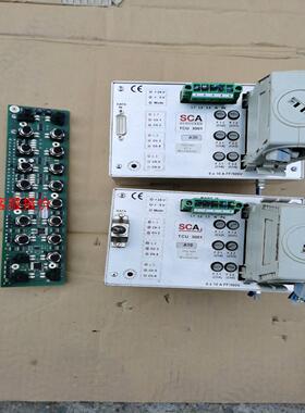SCA打胶机控制器TCU3001俩个，板子一个！成色型号见图