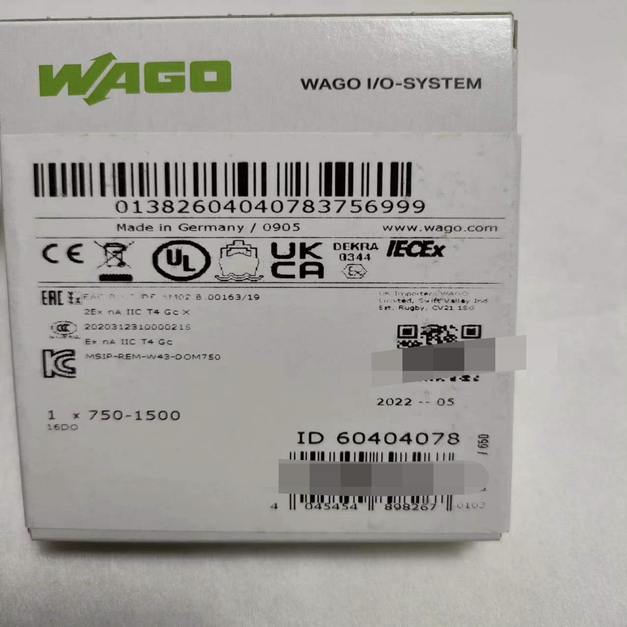 750-1500模块全新万可PLCWAGO-l/ SYSTE