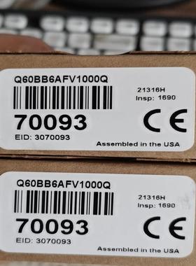 全新邦纳BANNER传感器 Q60BB6AFV1000Q 现