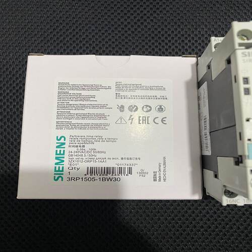 （设备配件）1， 的我3联系继电器需要 -RP1505BW30时间西门子