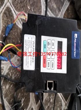 【荣强工控】0.75kw单相220v供电德弗DV300变频器，功能包好外
