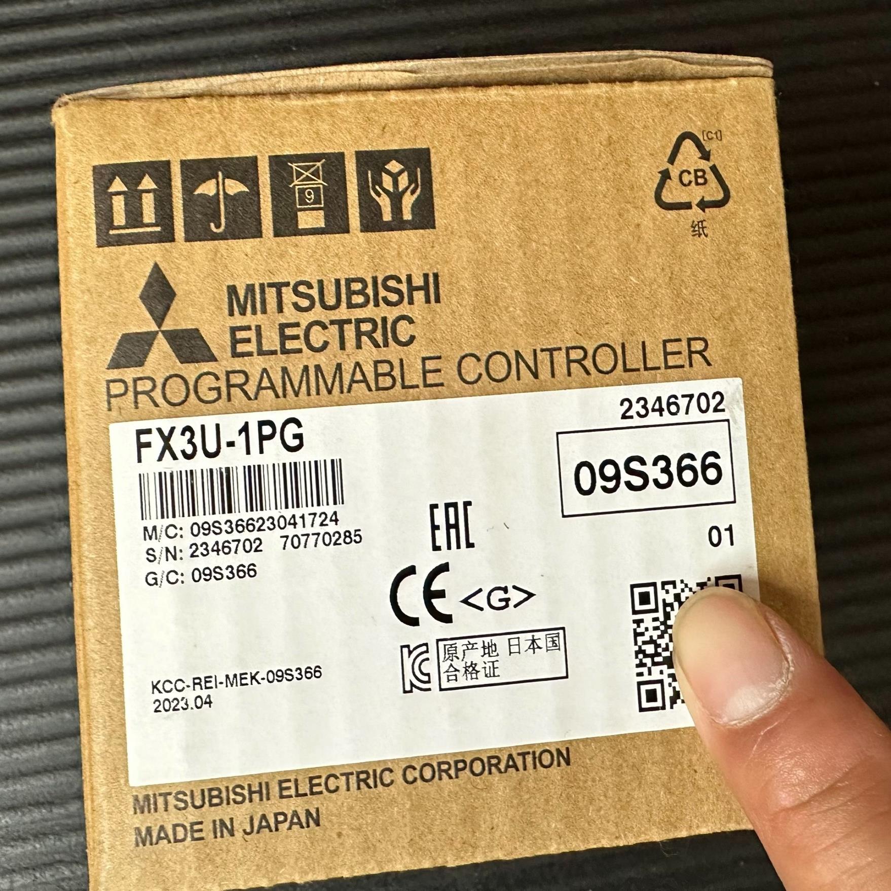 三菱FX3U-1PG 定位模块 全新原装正品 感兴趣的话点“