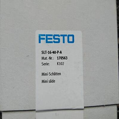 FESTO 170563 SLT-16-40-P-A 小型滑块驱动器议价