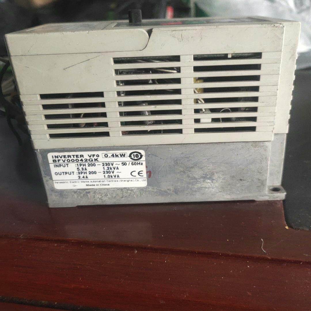 原装松下VF0变频器 BFV00042GK 0.4KW 22