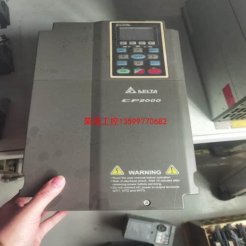 【荣强工控】VFD150CP43B-21 拆机台达变频器 15KW 38