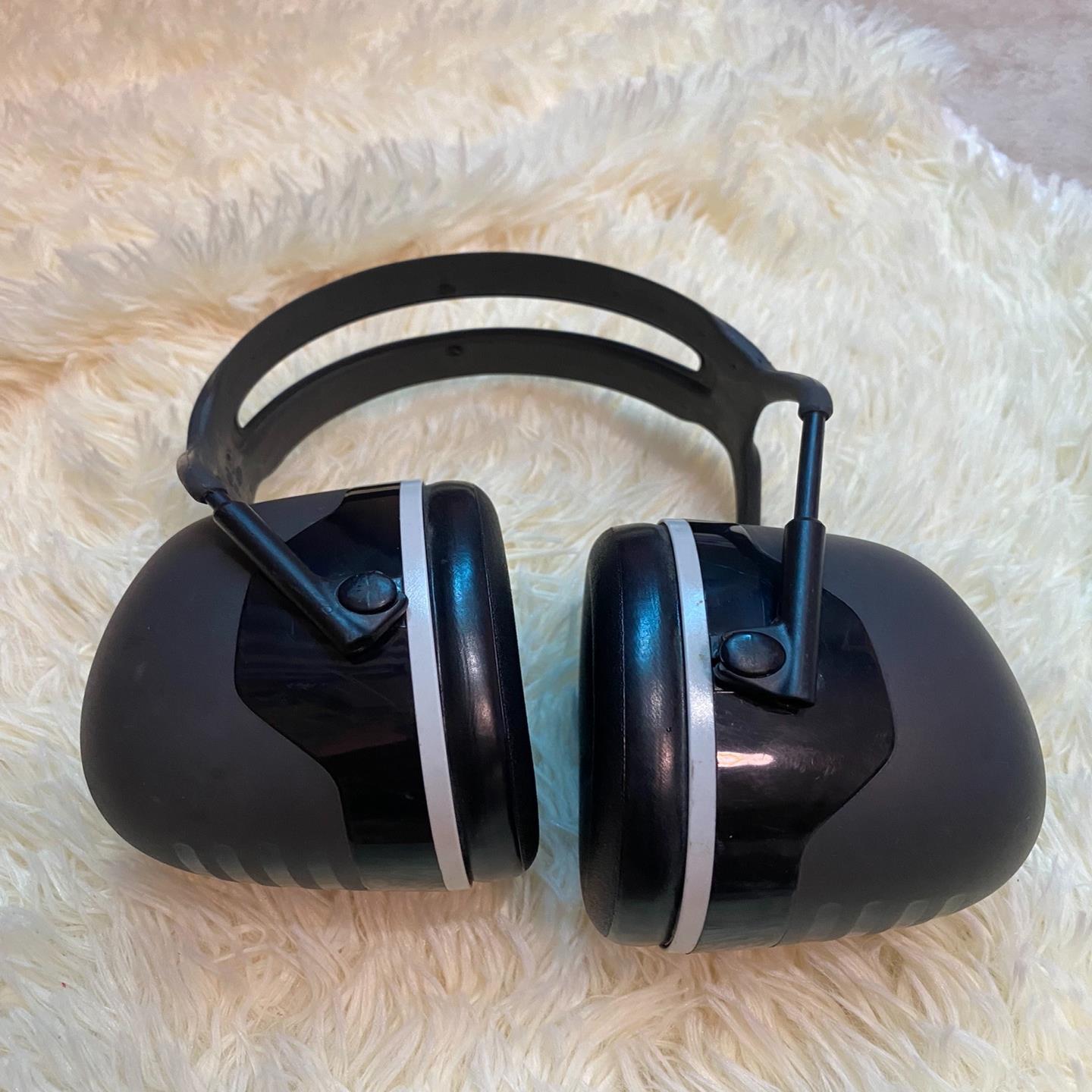 [德峰]3MX5A 隔音耳罩降噪隔音睡觉黑色可旋转降噪37db