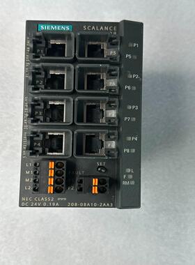 （设备配件）西门子交换机X208，6GK5208-0BA10 -2AA3