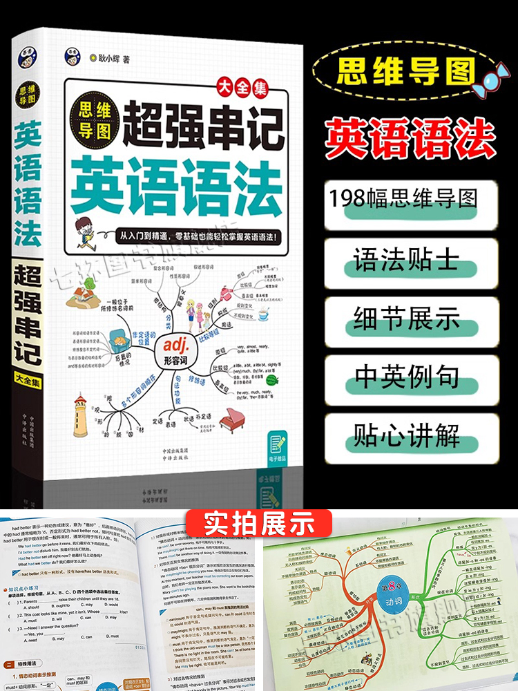 思维导图超强串记英语语法