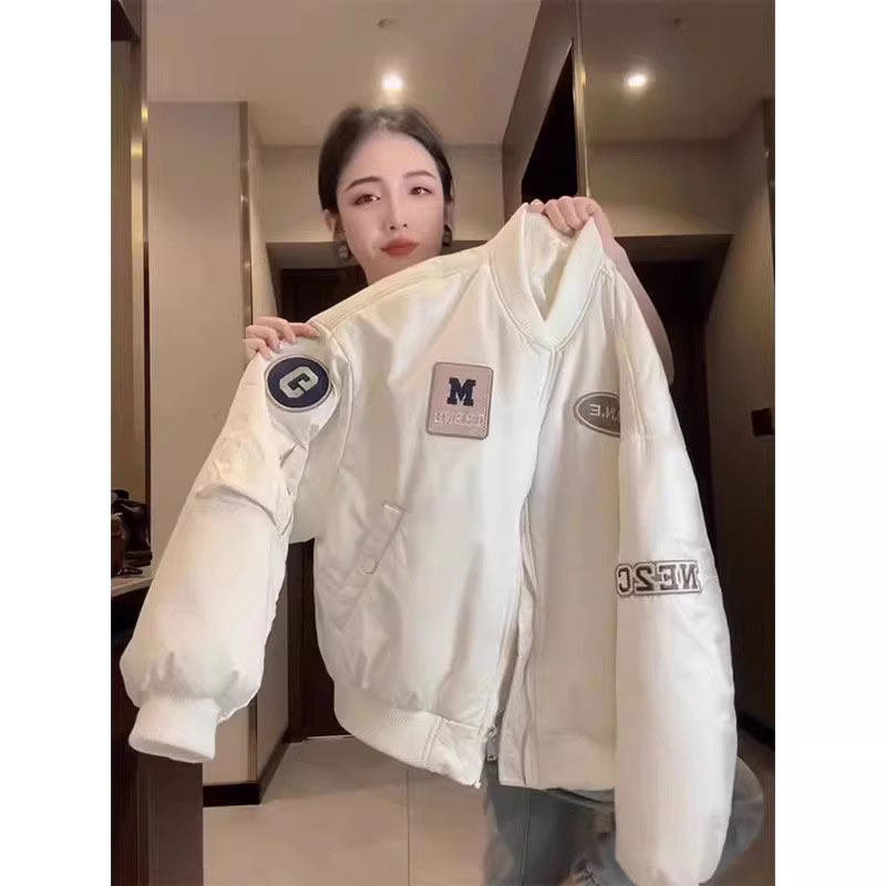 2026春季新款短款刺绣美式棒球服外套女小个子风衣休闲超好看夹克