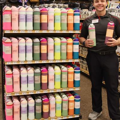 owala freesip 32OZ不锈钢带吸管水杯可拆卸吸管双饮口保温杯