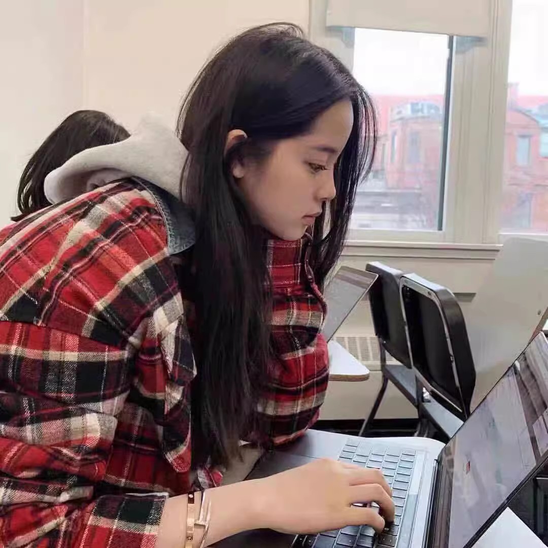 bm格子衬衫宽松美式纽扣长袖棉