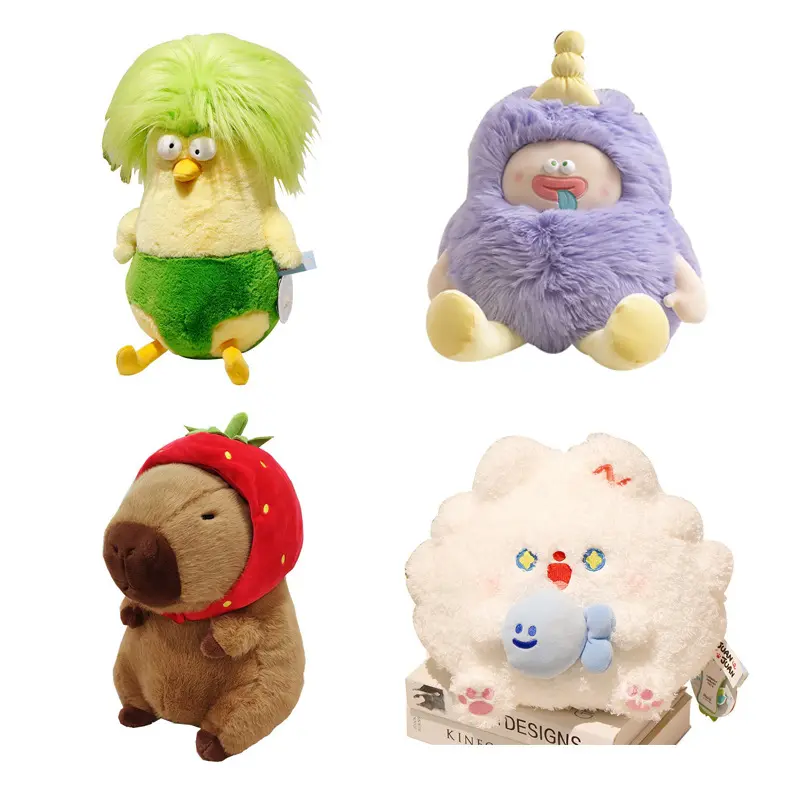 新款毛绒玩具可爱娃娃公仔大号玩偶床上夹腿抱枕生日礼物儿童玩具