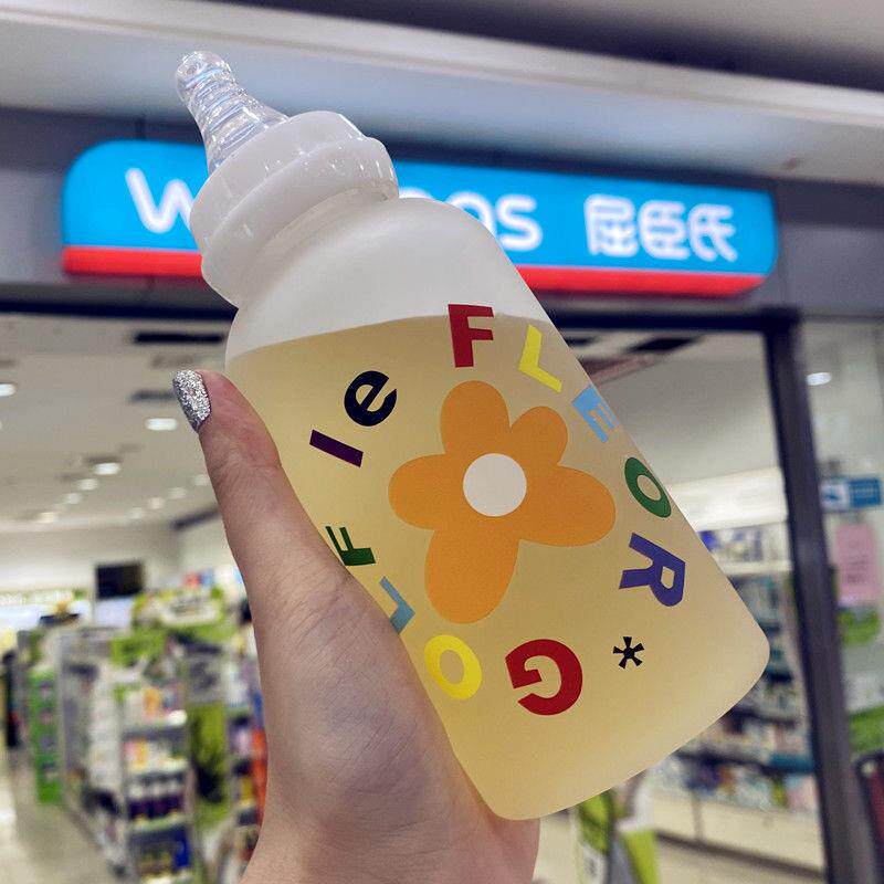 奶瓶大人可爱成人水杯女朋友专属网红成人奶嘴式奶瓶杯子学生少女