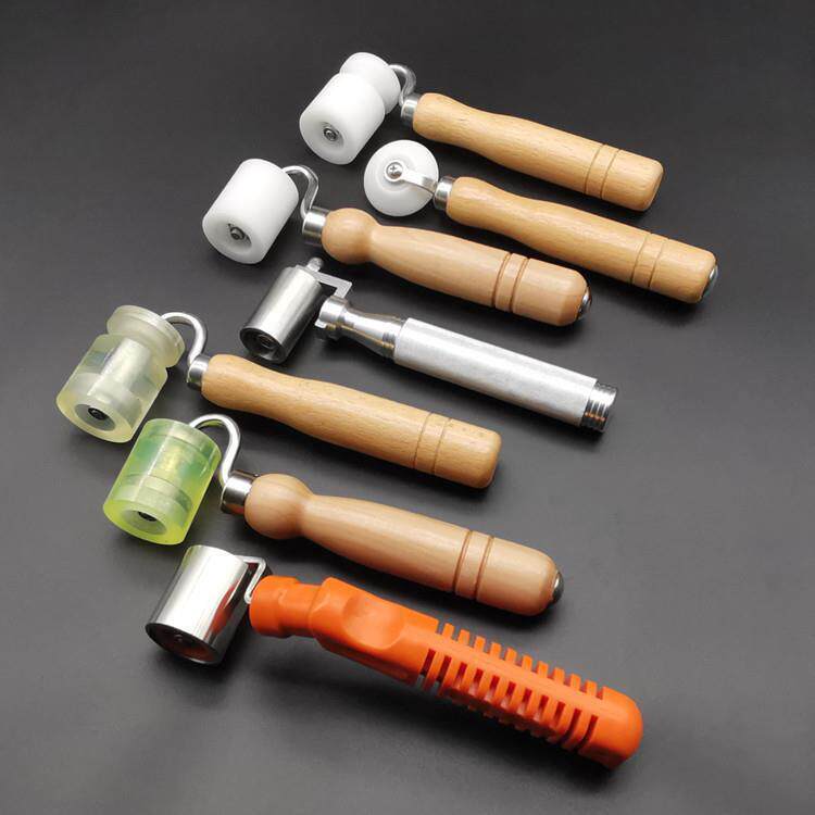 工具压轮光面平角接缝滚轮贴墙金属壁纸防水实心压辊无纺布压滚纸