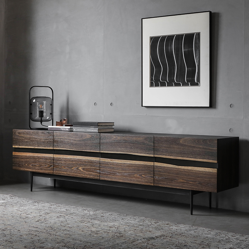 正版英国Square roots/原装进口//WIGHT实木橡木电视柜