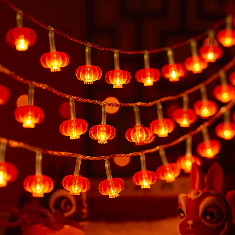 2024春节氛围装饰灯红灯笼