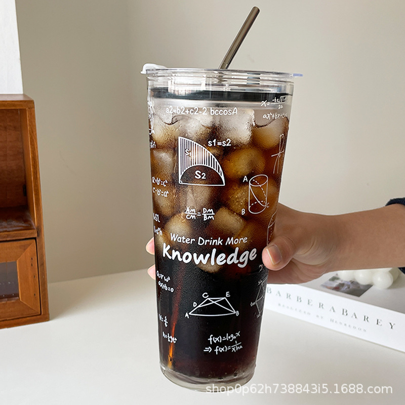 大容量1000ml耐热玻璃杯子创意