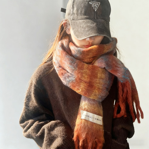 VOBAxTFBOYS高品质仿羊毛围巾