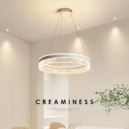 LED现代极简轻奢餐厅吊灯