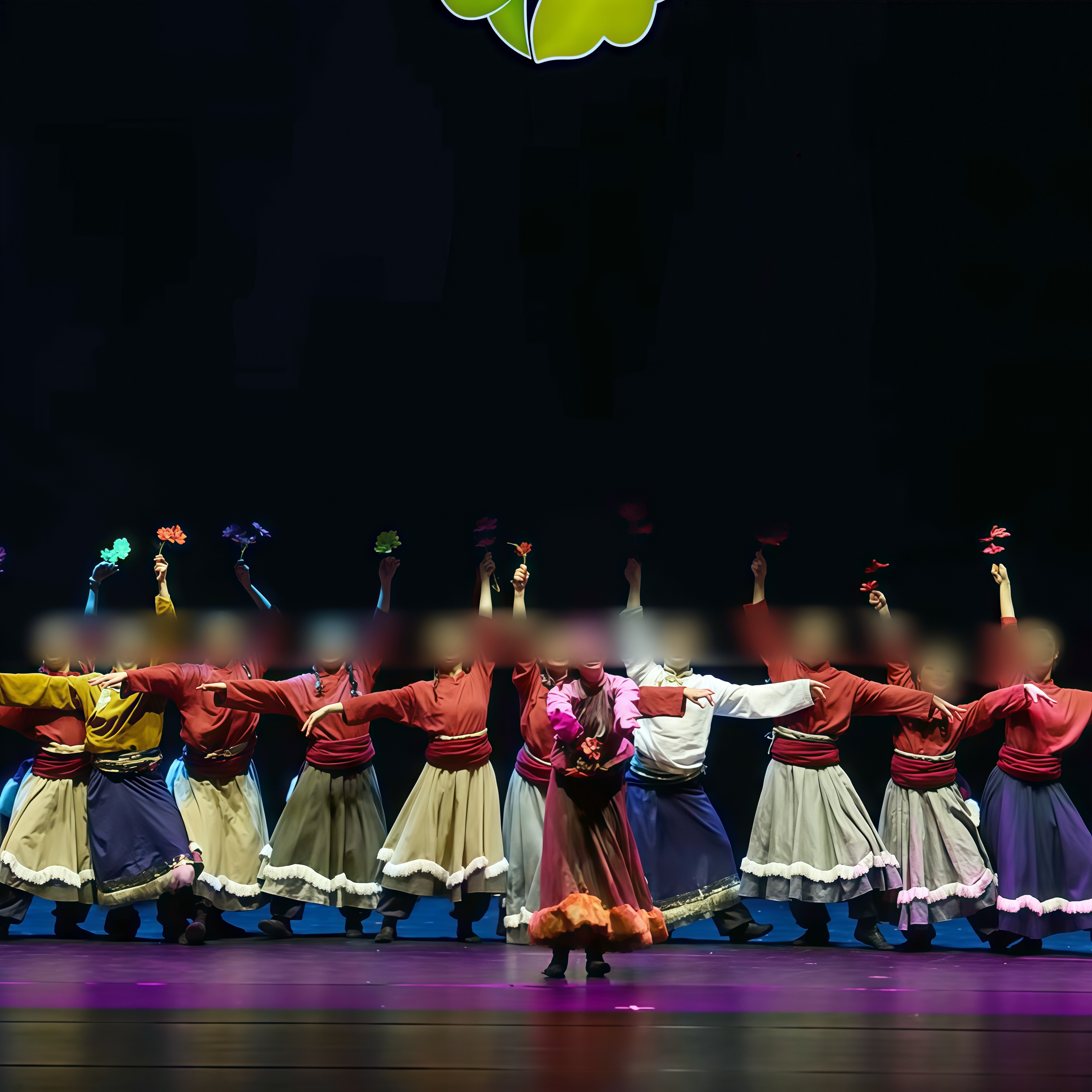 《天边的格桑花》民族藏族舞