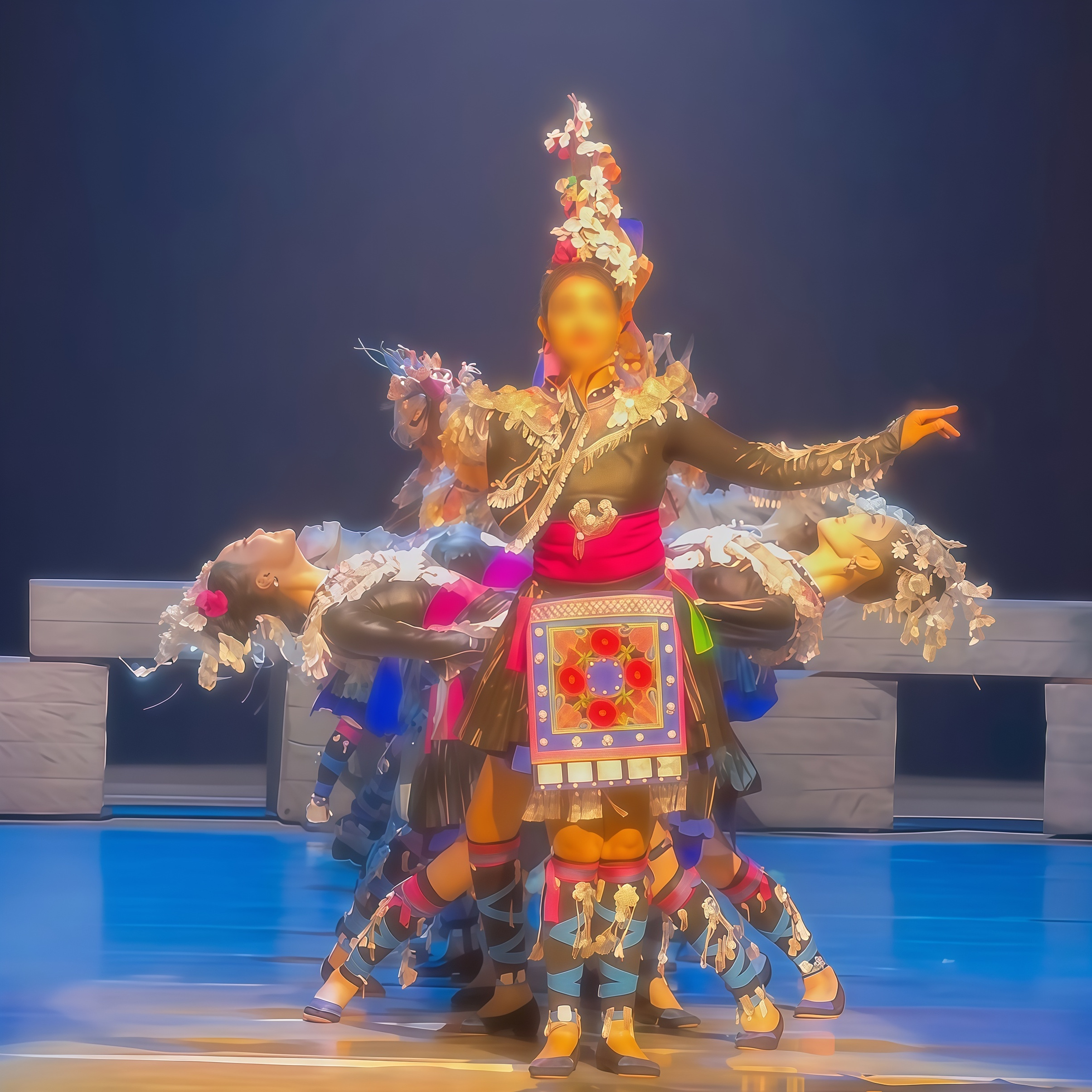 舞优伶古典舞《大歌·侗寨素描》