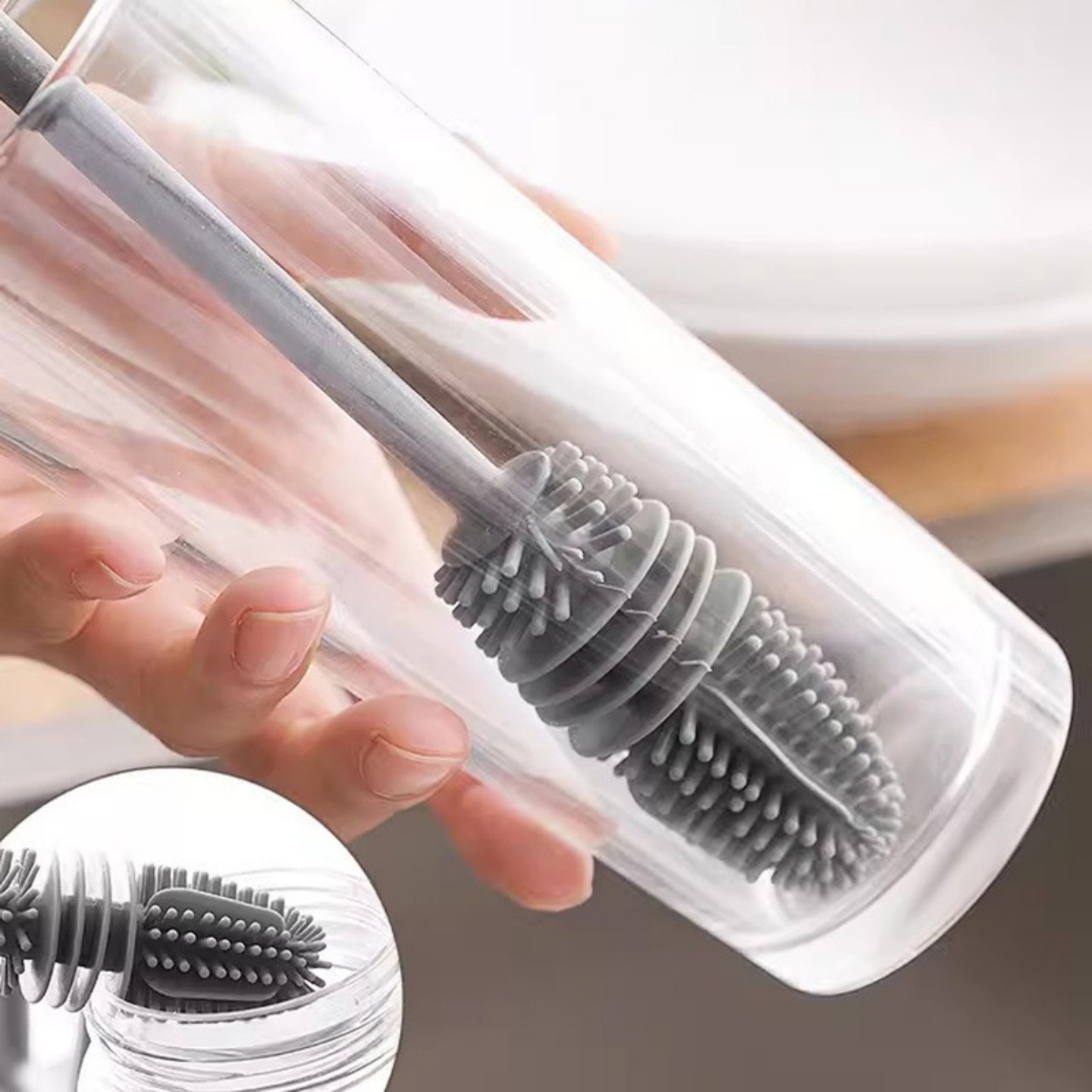 无死角洗杯刷长柄瓶刷清洁刷家用