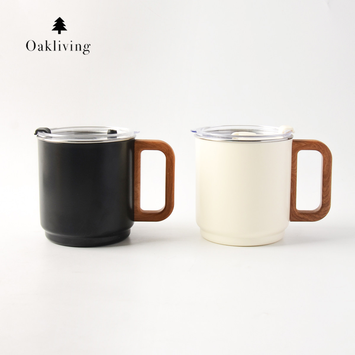 oakliving304不锈钢简约马克杯