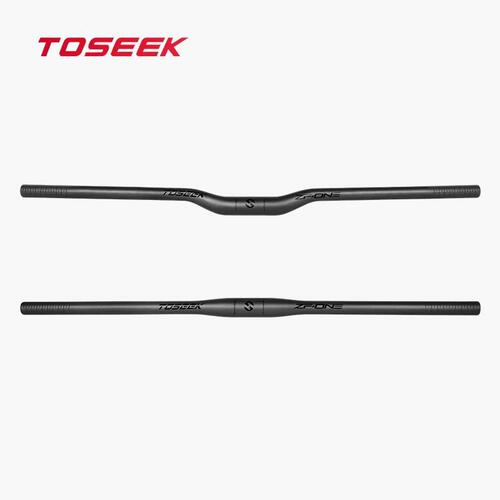 TOSEEK碳纤维车把山地车31.8直把燕把自行车轻量化碳把横减重配件