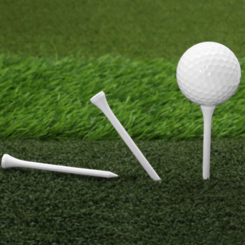 高尔夫木钉 白色多色多款木质球场发球座球托发球球钉 golf tee