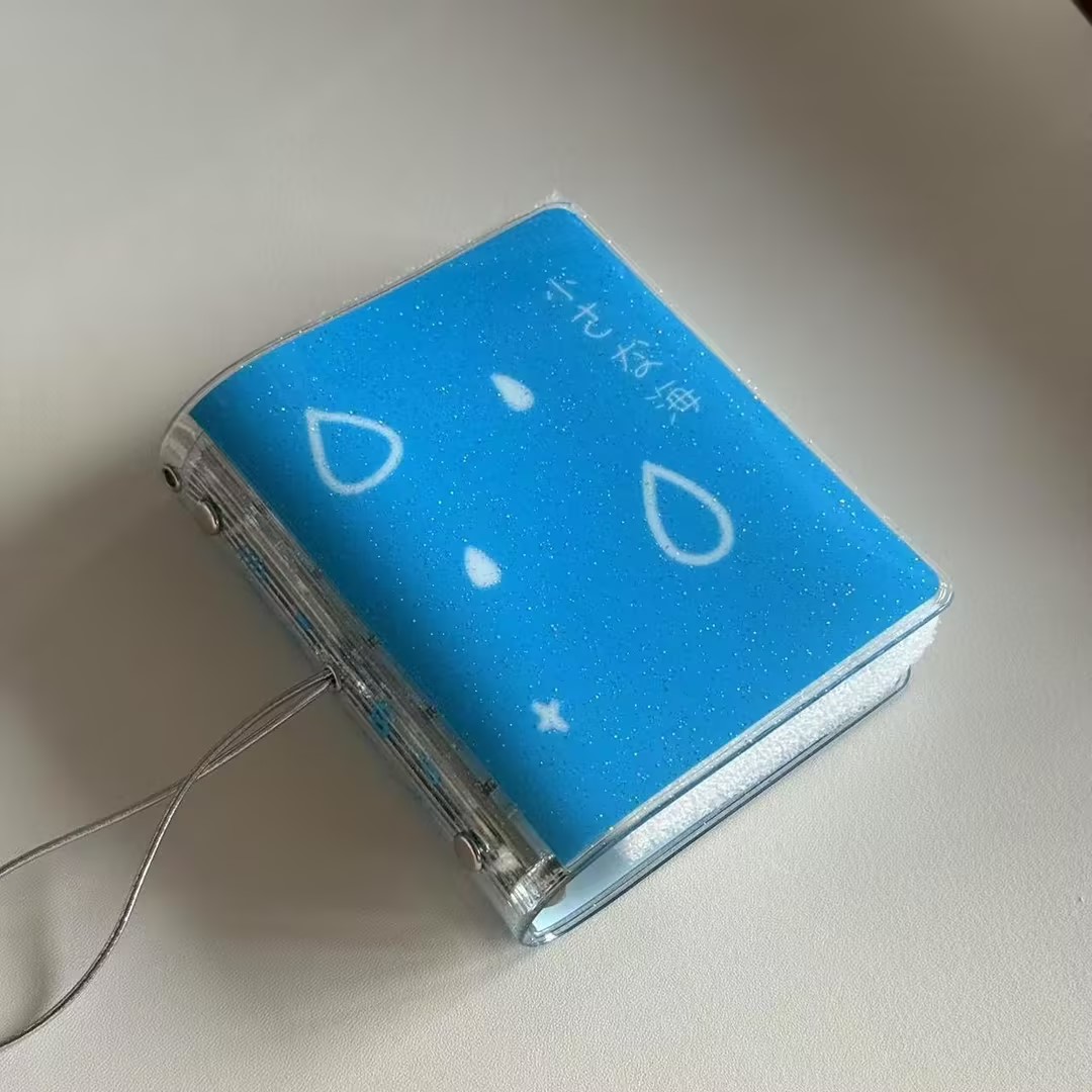 晴天小海蓝色系m5活页手账本