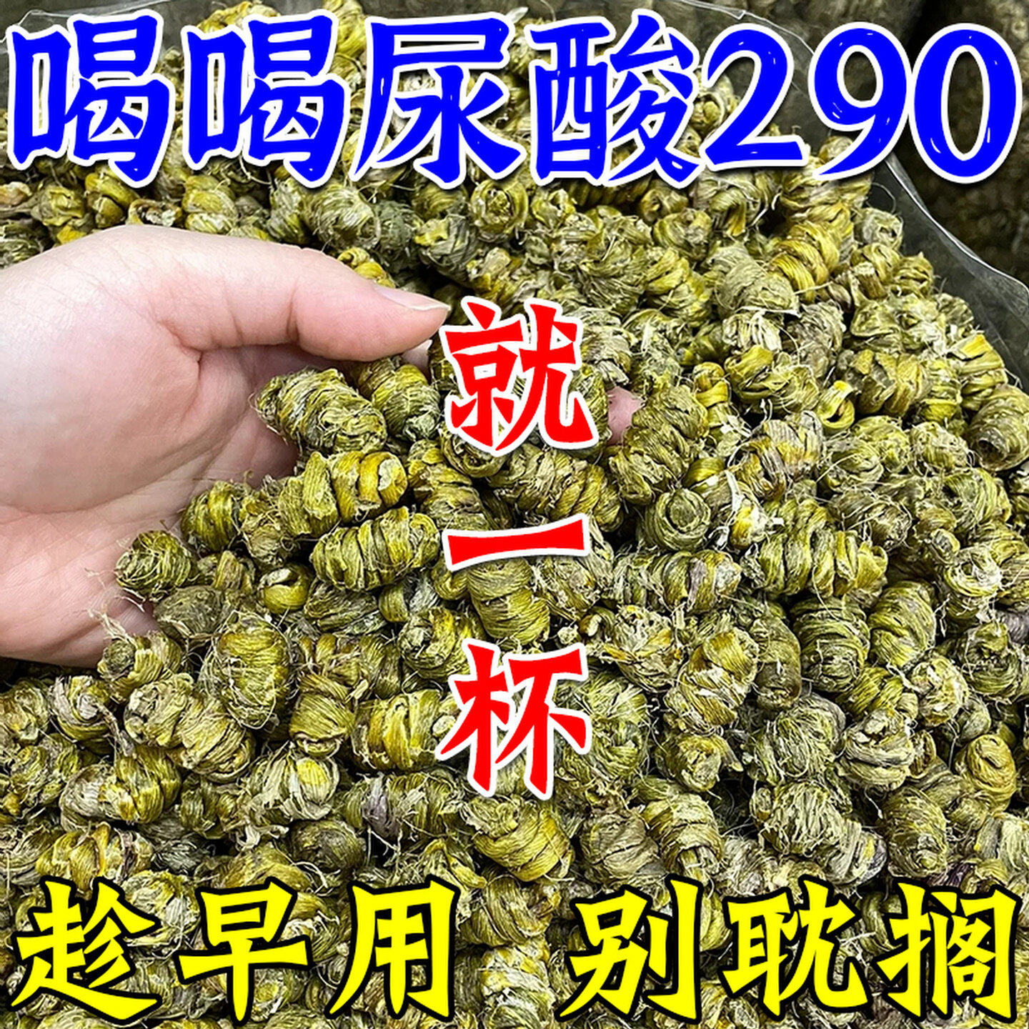 尿酸高喝什么茶痛风降专用特效玉米须车前草药溶石去结晶菊苣栀子