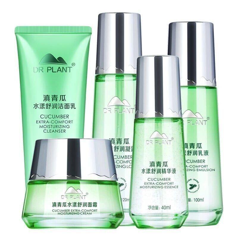植物医生 青瓜系列滇青瓜水漾舒面部护理套装