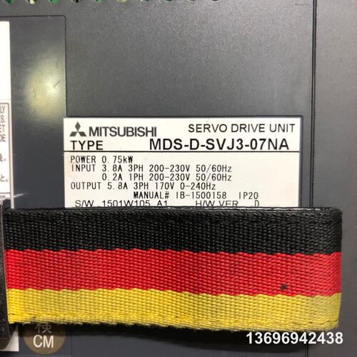 维修mds-d-svj3-07na 驱动器8- 到插头，议价