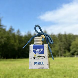 马来西亚正品车载香薰自然水果花香汽车香水清新香氛挂式车内祛味