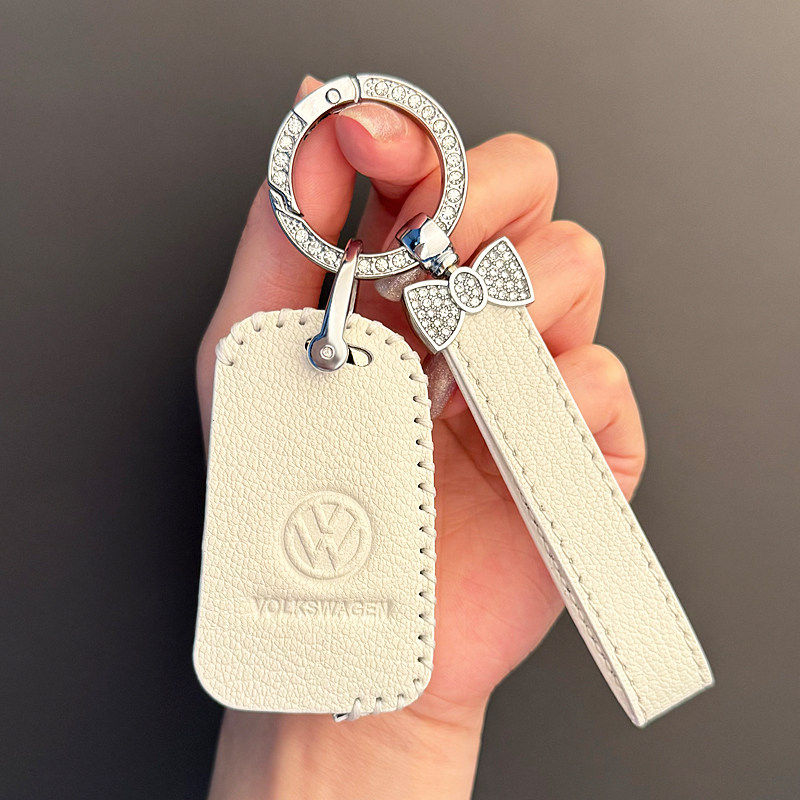 2024新款大众Polo plus钥匙套19/20/21/23款波罗车锁匙扣壳包高档